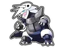 Aggron Waterproof Vinyl Sticker Decal Die-Cut 