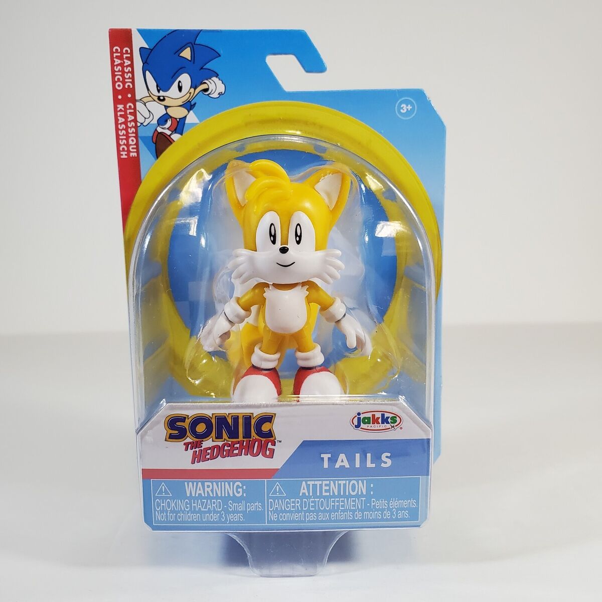 Sonic The Hedgehog Tails Classic 2.5 Action Figure Jakks Pacific  192995412149