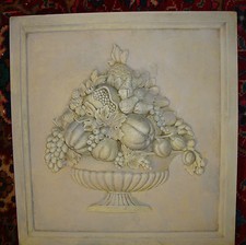 Decorative Kitchen Backsplash cast lime stone tile art ceramic tiles wall plaque