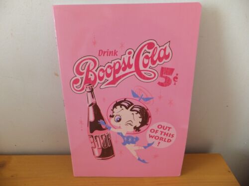 Grand cahier COLA   BETTY BOOP . Carreaux 8mmx 8 mm. 96 pages  . Clairefontaine - Picture 1 of 2