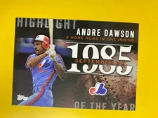 D42239  2015 Topps Highlight of the Year #H50 Andre Dawson