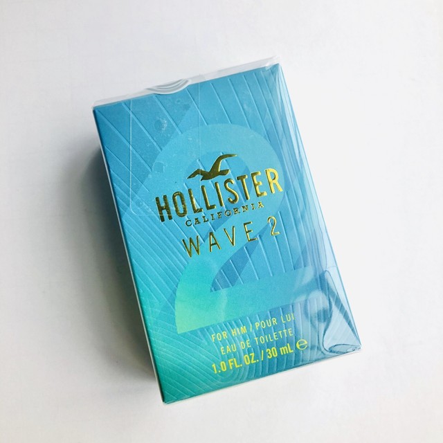 Hollister California Wave 2 for Him Eau De Toilette 1.0 Oz 30ml Ship