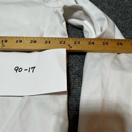 NEW Fashion Seal Healthcare Uniform Adult Small White Polyester Blend Coat - Picture 3 of 10