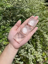 Clear Quartz Pyramids | Crystal Carvings, Intuitively Chosen