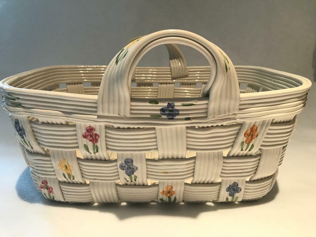 handcrafted NEW before selling ☆ ceramic basket Popularity fruit