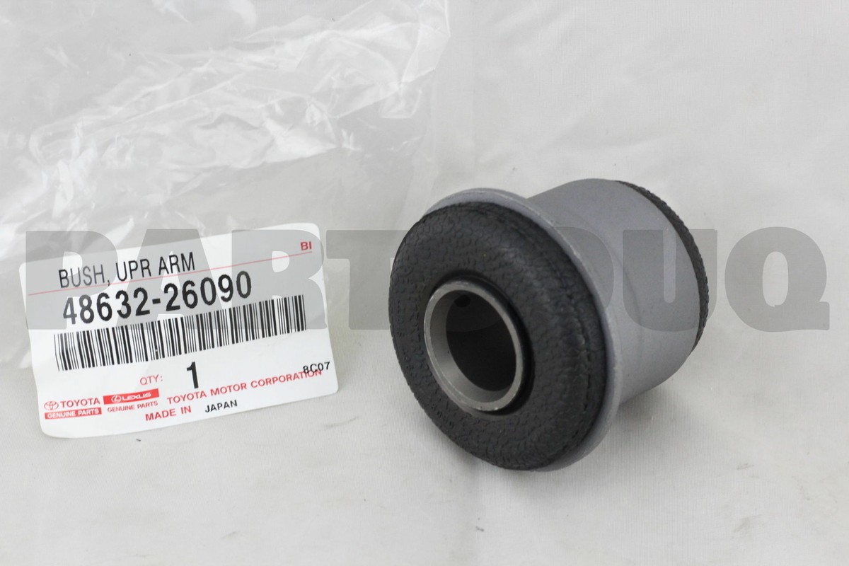 4863226090 Genuine Toyota BUSH, FRONT SUSPENSION UPPER ARM, RH/LH