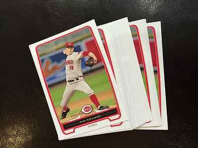2012 Bowman BP42 Tim Crabbe 20 count lot Cincinnati Reds