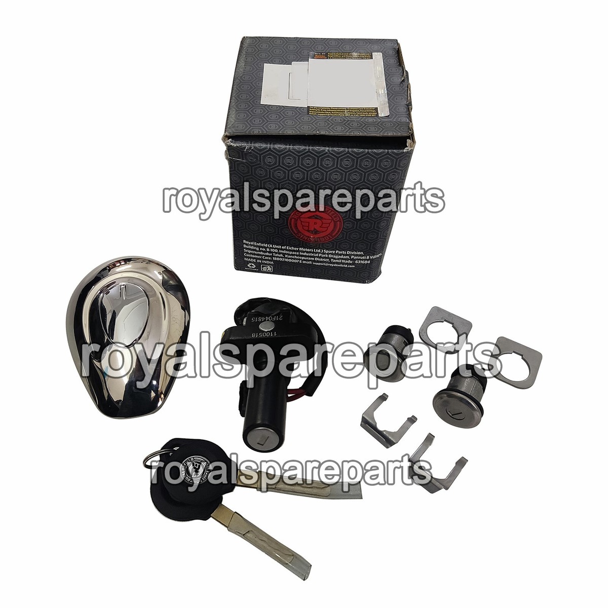 Hot royal enfield key lock set Hotsell