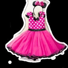 vestido de minnie mouse Rosa