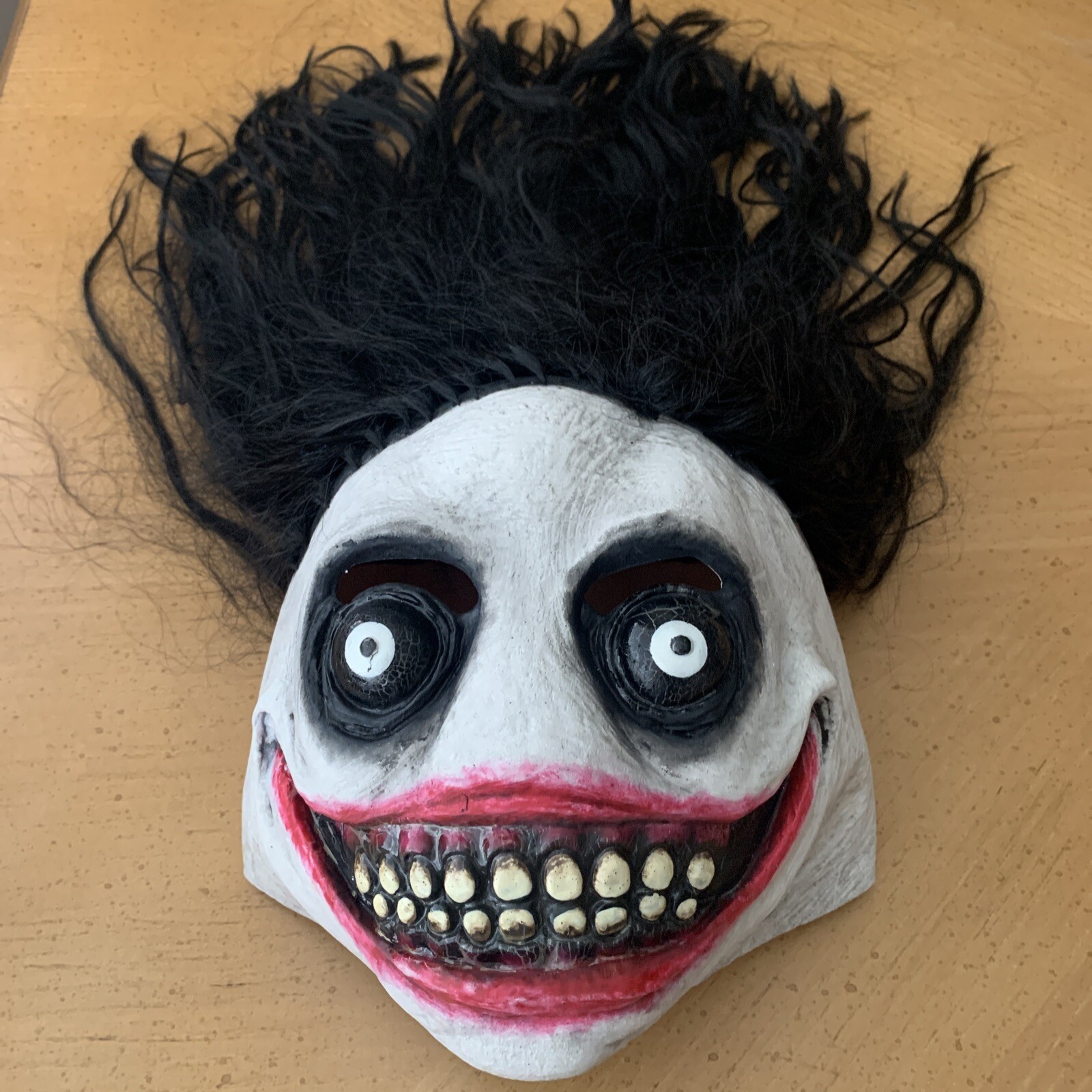 Jeff the Killer Cult Horror Adult Overhead Latex Mask Halloween