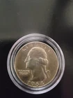 1964 D Silver Washington Quarter