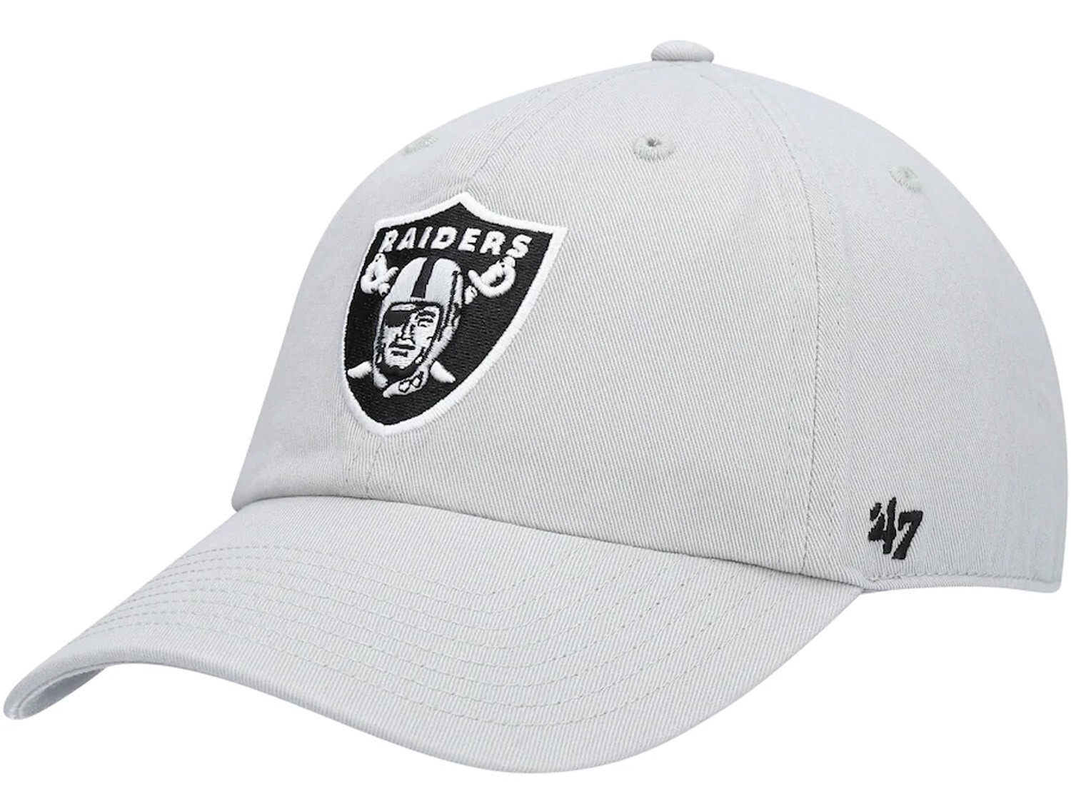 NWT Authentic '47 Brand NFL Las Vegas Raiders Adjustable MVP/Clean Up/Snap Hat