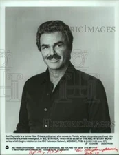 1988 Press Photo Actor Burt Reynolds - sap53159