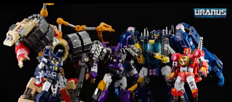 Perfect Iron Factory If Ex-31-35 Decepticon Justice Division 5 
