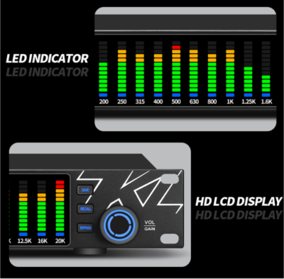 Equalizzatore Digitale TKL T531 per Riduzione del Rumore