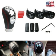 56 Speed Car Manual Gear Stick Shift Knob Shifter Lever Head Universal Leather 56 Speed Car Manual Gear Stick Shift Knob Shifter Lever Head Universal Leather
