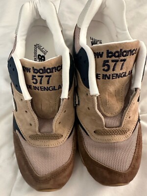 サイズのあるうちに*New Balance Made UK 577 Sneakers New Balance 577 Made in England Sand Navy Size 6 New Without