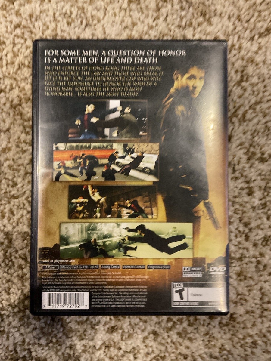 Jet Li: Rise to Honor PS2 - CIB Great Condition 711719727927 Jet Li: Rise to Honor PS2 - CIB Great Condition 711719727927