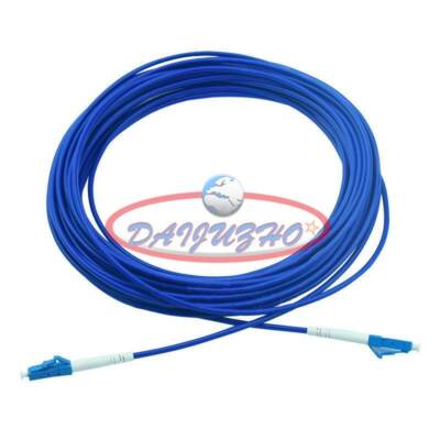 Armored Cable Fiber Patch Cord LC to LC SM 9/125 3.0mm Single Core 30M