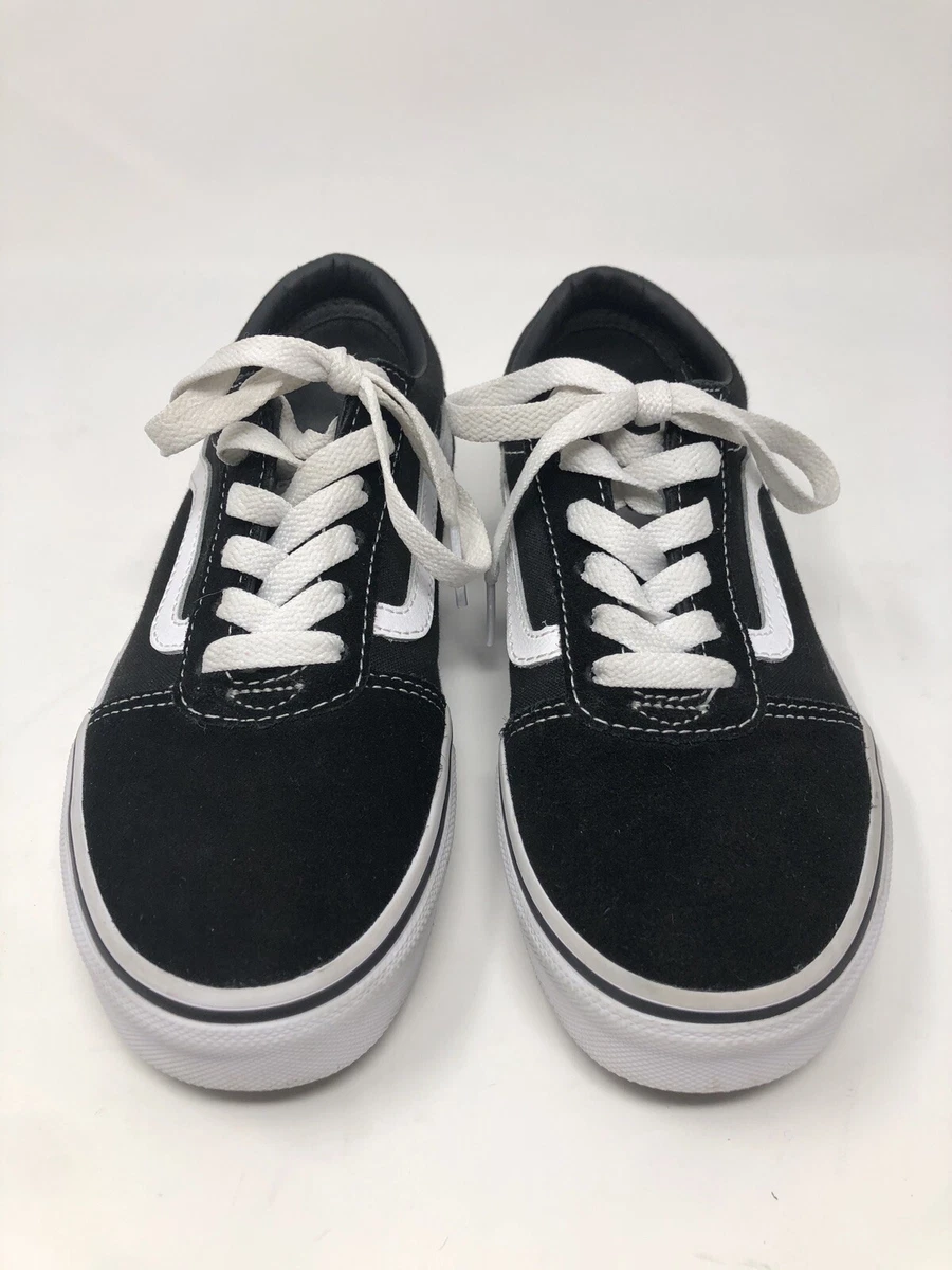 Vans SK8 OLD SKOOL 500714 ~Youth Size 3 ~Black White Lace Sneakers LOW | eBay