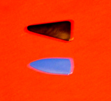 Two Bassoon reed plaques 1 Reiger, Black 2 Reeds Staff in blue color