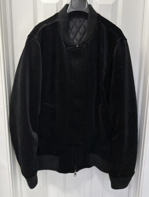 Saturdays New York City Calvin Velvet Bomber Jacket