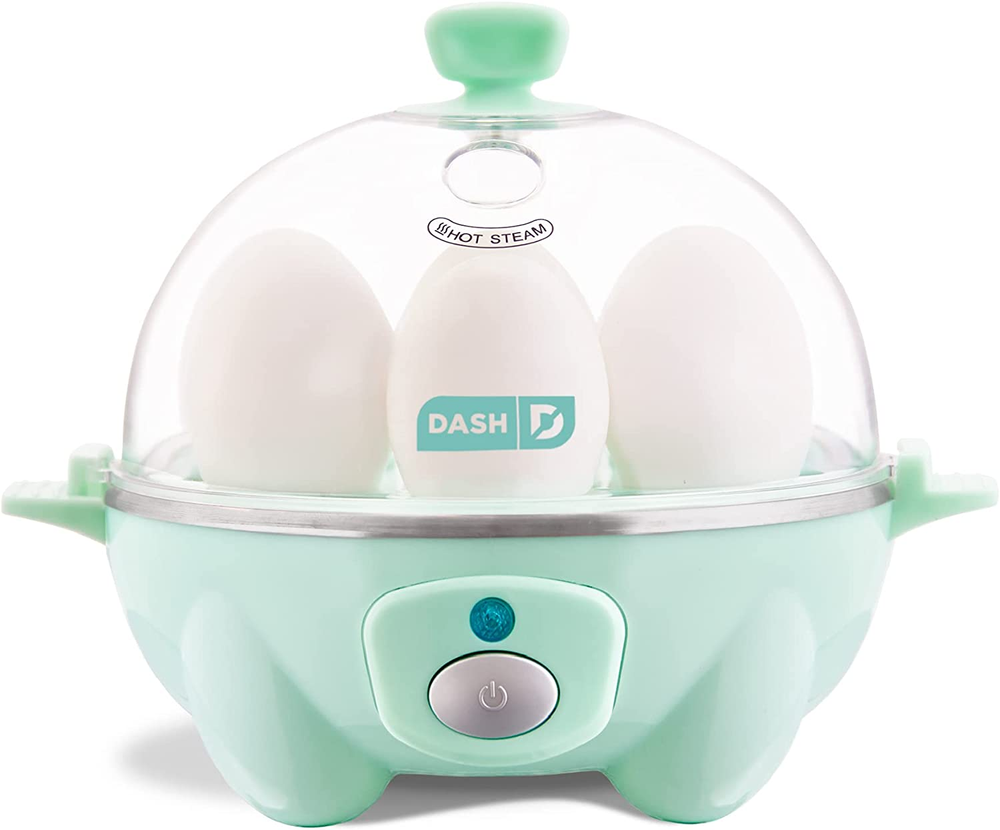 6-Egg Rapid Electric Egg Cooker Fast Perfect Boiling  