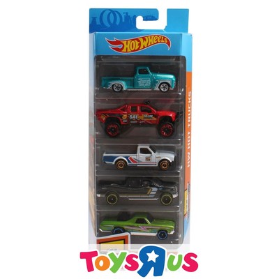 hot wheels 5 pack hot trucks