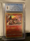 Pokemon Charizard Black Star Promo SM158 CGC 9 Team Up Pre-Release Holo SUBgrade