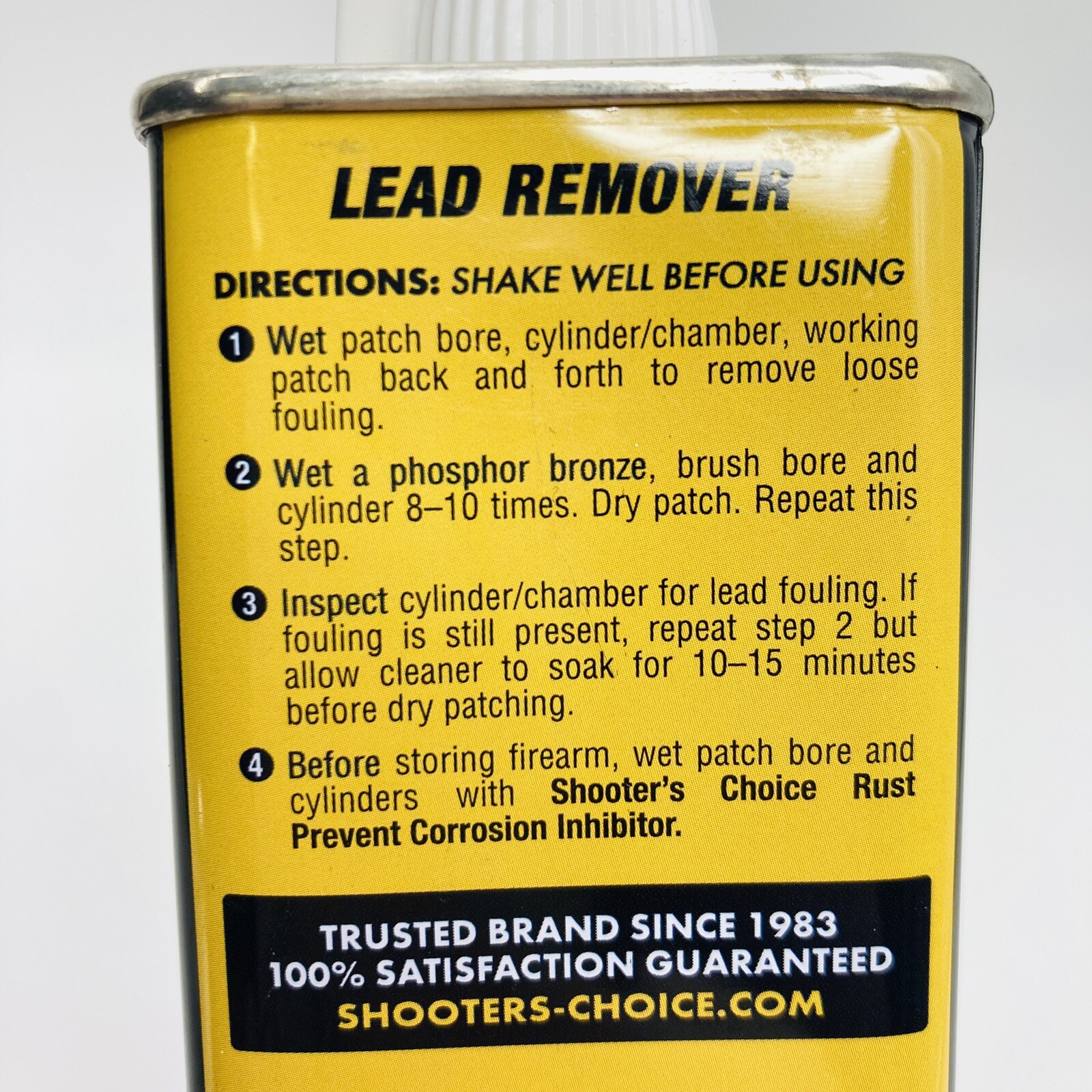 Shooter’s Choice Lead Remover 4 fl oz MC-7 SHF-LRS04 New