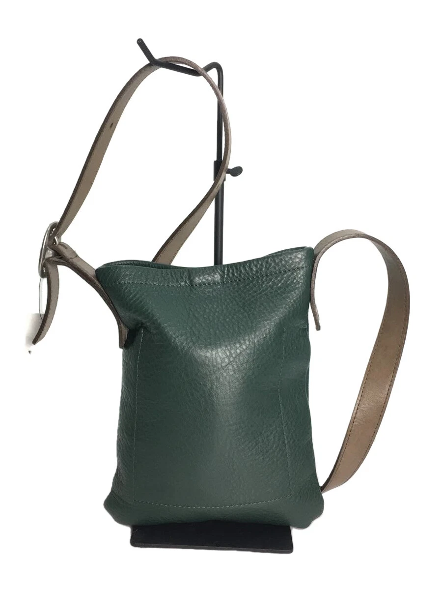 Hender Scheme One Side Belt Bag Small/Shoulder Bag/Cowhide/Green