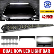 7 14 20 26 32 50 Slim Led Light Bar Spot Flood Combo Offroad Driving Truck Suv