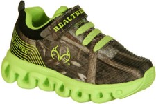 Realtree Camuflaje Lil Firefly Jóvenes Niños, Iluminar Tenis Zapatos Niño Pequeño