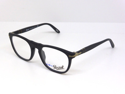 Brille PERSOL 2996-V 900 50 Matte Black Men Optical Eyewear