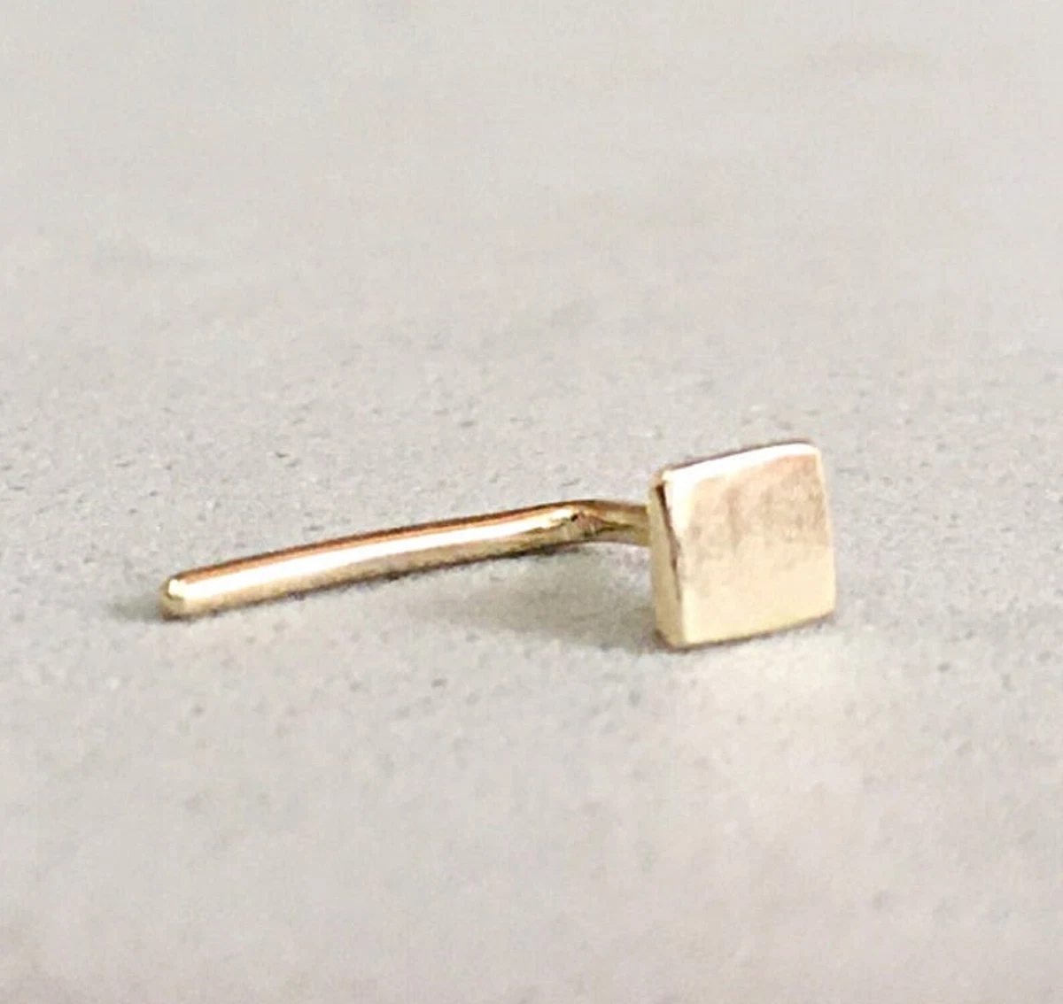 Solid gold deals body jewelry