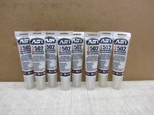  8 ASI 502 SILICONE HIGH PERFORMANCE SEALANT ADHESIVE CLEAR FOOD GRADE 2.8 Fl oz