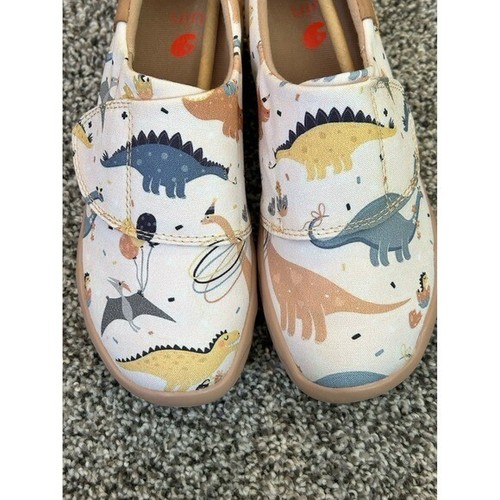 NWT UIN Art travel shoes kids size 2 Dino's dinosaur new - Picture 4 of 5