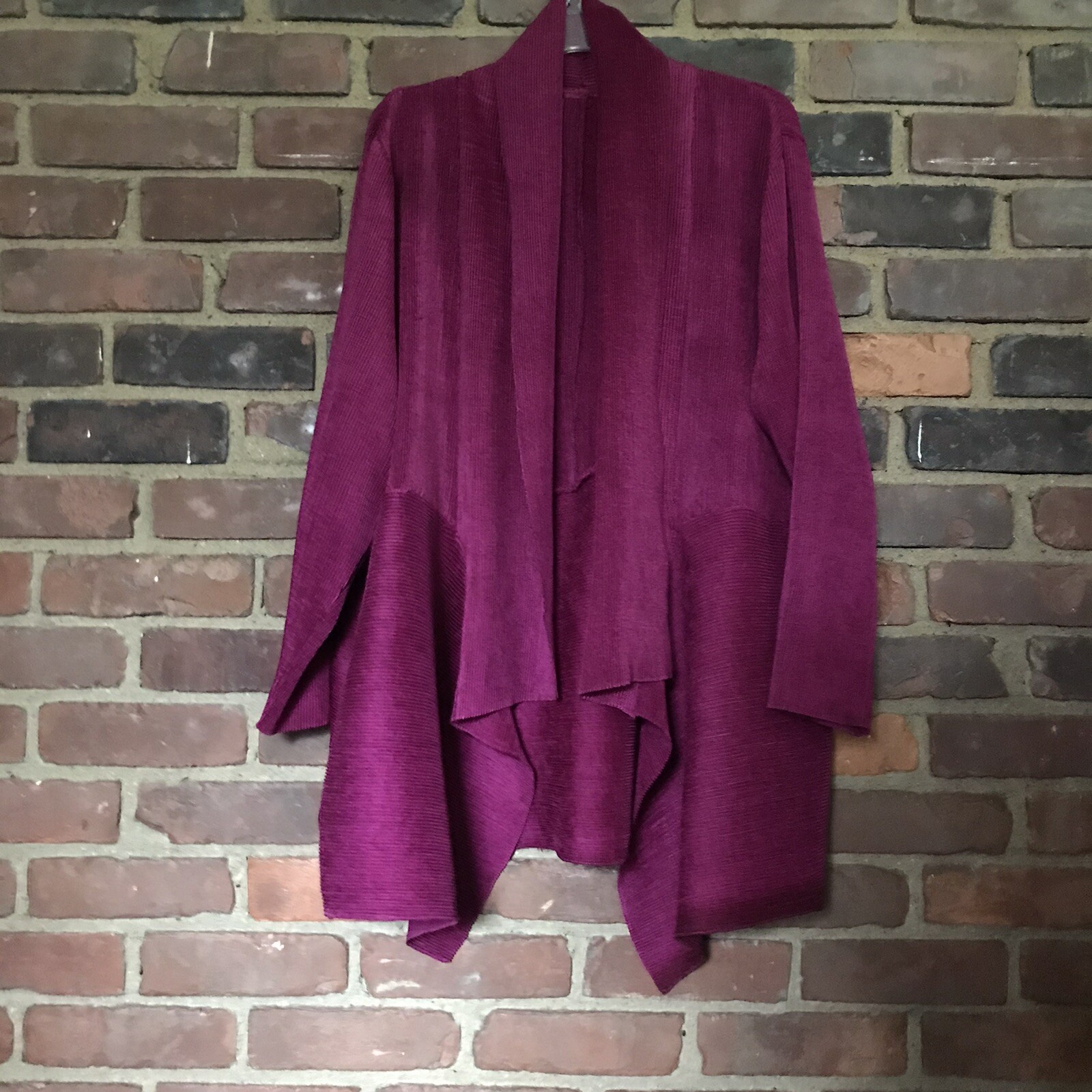 Handmade Textured Statement Jacket Topper  -56 Ch… - image 2