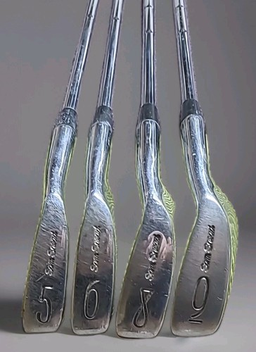 4 Wilson Sam Snead Blue Ridge RH Golf Iron Set 5,6 8 9 Matched Flex Lite Shafts - Picture 4 of 16