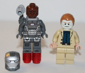 2 Retired 2013 Marvel Lego Minifigures from set #76006 Extremis Sea Port Battle