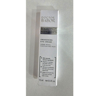BABOR Cleanformance Augencreme 15ml vegan dermatologisch getestet Pre-Probiotika