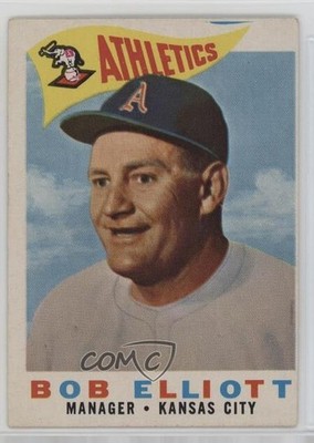 1960 Topps Bob Elliott #215 a5h