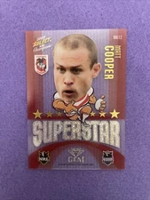 2009 SELECT NRL CHAMPIONS CARD STARS ACETATE GEM CARD MG12 MATT COOPE DRAGONS