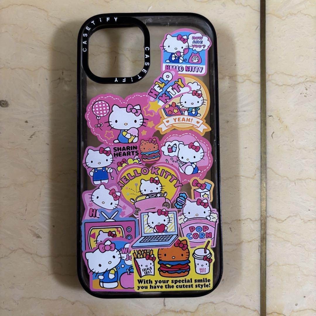 CASETiFY Hello Kitty iPhone 15 Case - Black and Pink | eBay