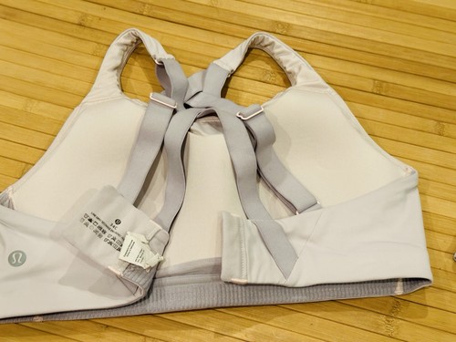 Lululemon Lotto di 4 Reggiseni Sportivi Alta Supporto Energia Reggiseno Rosa, Grigio Donna 34C 🌺 - Foto 11 di 13