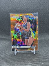 2024 Panini Prizm WNBA Kalani Brown Orange Ice Prizm #29 - Dallas Wings