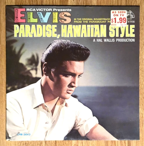 ELVIS PRESLEY Paradise, Hawaiian Style FACTORY SEALED ORIGINAL 1966 1ST PRESSING