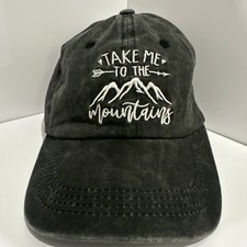 &ldquo;Take Me To The Mountains&rdquo;  Hat Embroidered