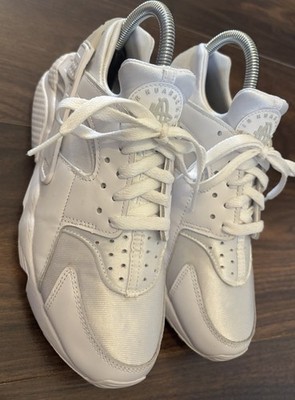 Nike Wmns Air Huarache 'Triple White' Sneaker 2021 Uk Size 6