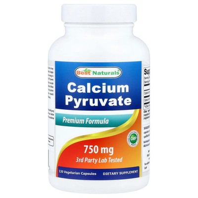 Calcium Pyruvate, 750 mg, 120 Vegetarian Capsules